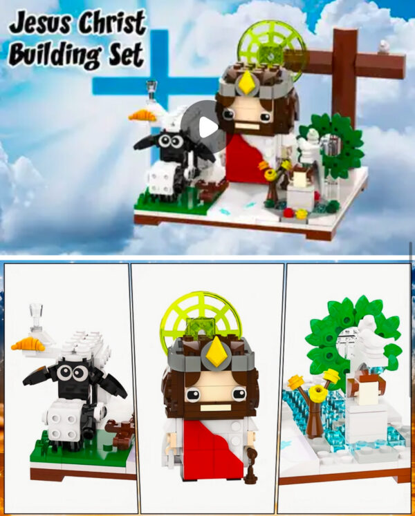 Jesus & Sheep Building Set - Image 2