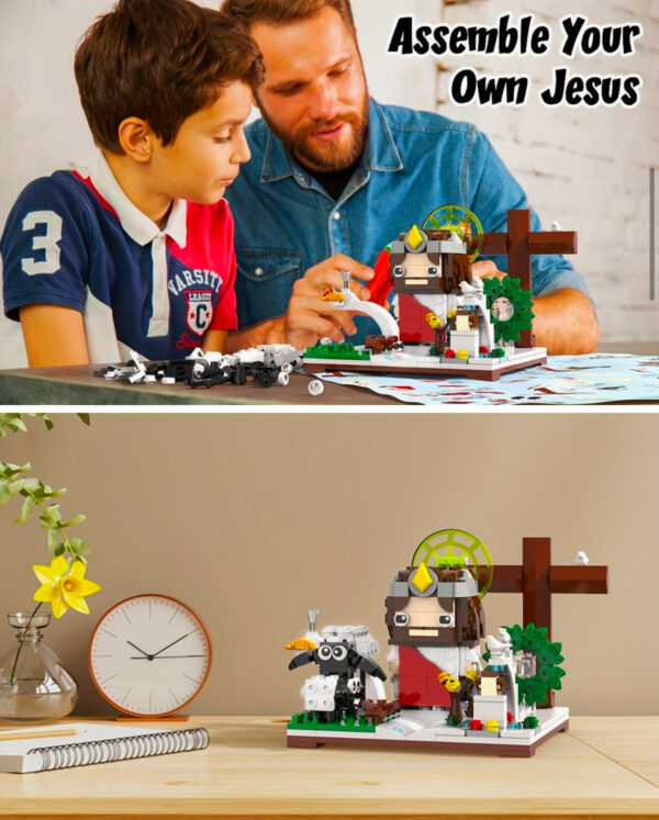 Jesus & Sheep Building Set - Image 4