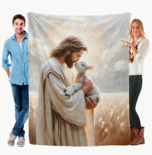 Love for GOD  Blanket - Image 2