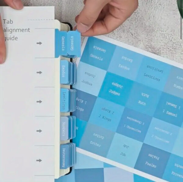 Baby Blue Bible Tabs - Image 3