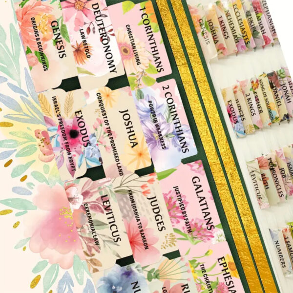 Flower Bible Tabs