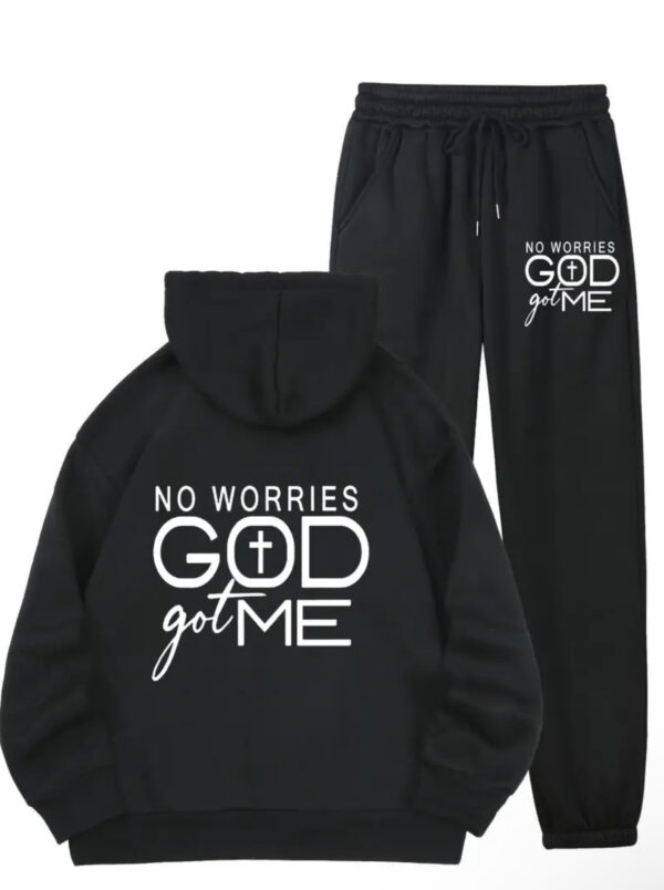 GOD Got Me Hoodie Set - Image 5