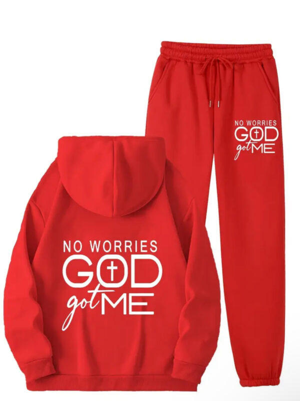 GOD Got Me Hoodie Set - Image 4