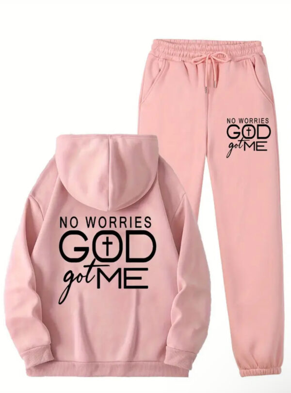 GOD Got Me Hoodie Set - Image 2