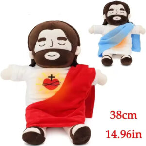 Jesus Plush Breathing Soothing Stuffed Jesus