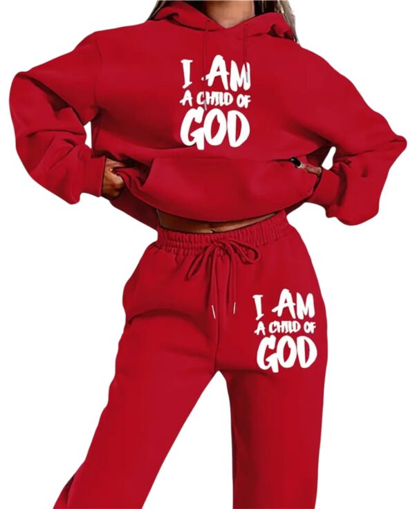 I Am A Child Of God Hoodie Set